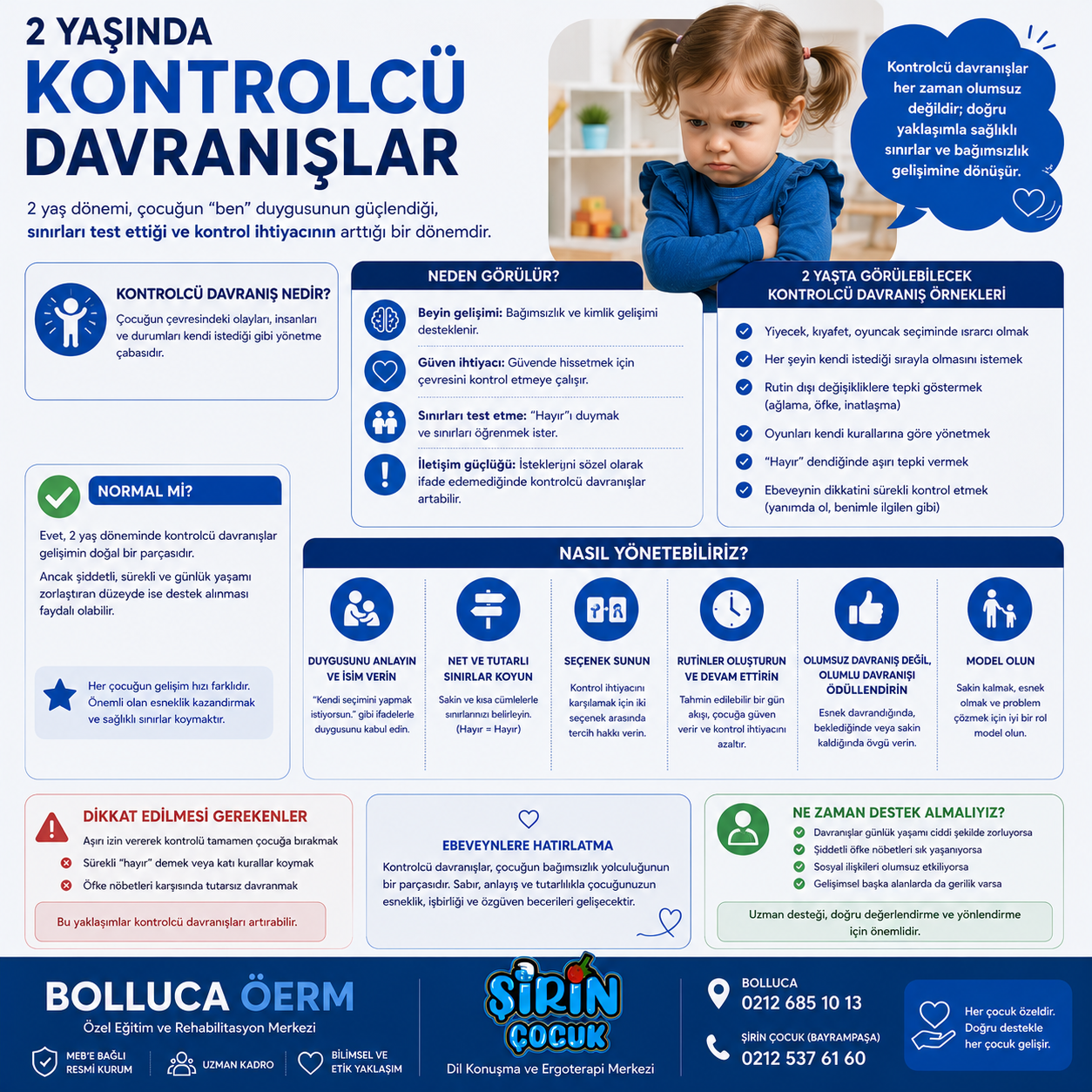 2 Yaşında Kontrolcü Davranışlar